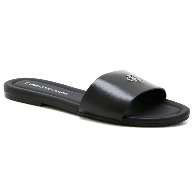 YW0YW01697 0GJ FLAT SANDAL SLIDE MG