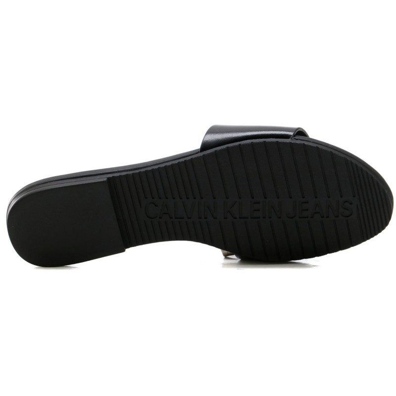 YW0YW01697 0GJ FLAT SANDAL SLIDE MG