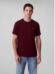 LV040HM265 VLP SS SMOOTH CTTN SOLID CREWNK TEE