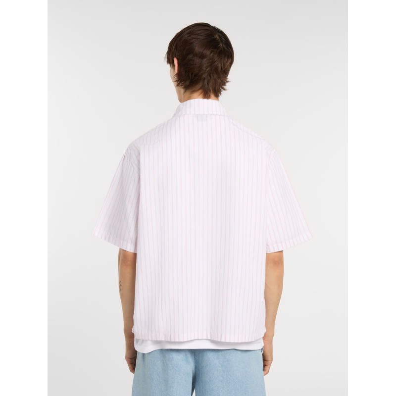 DK0A88GU0WH1 VENEDOSIA STRIPE SHIRT SS WHITE