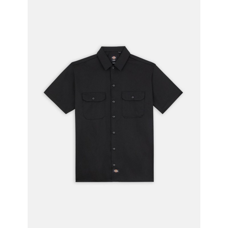 DK0A4XK7BLK1 WORK SHIRT SS REC BLACK