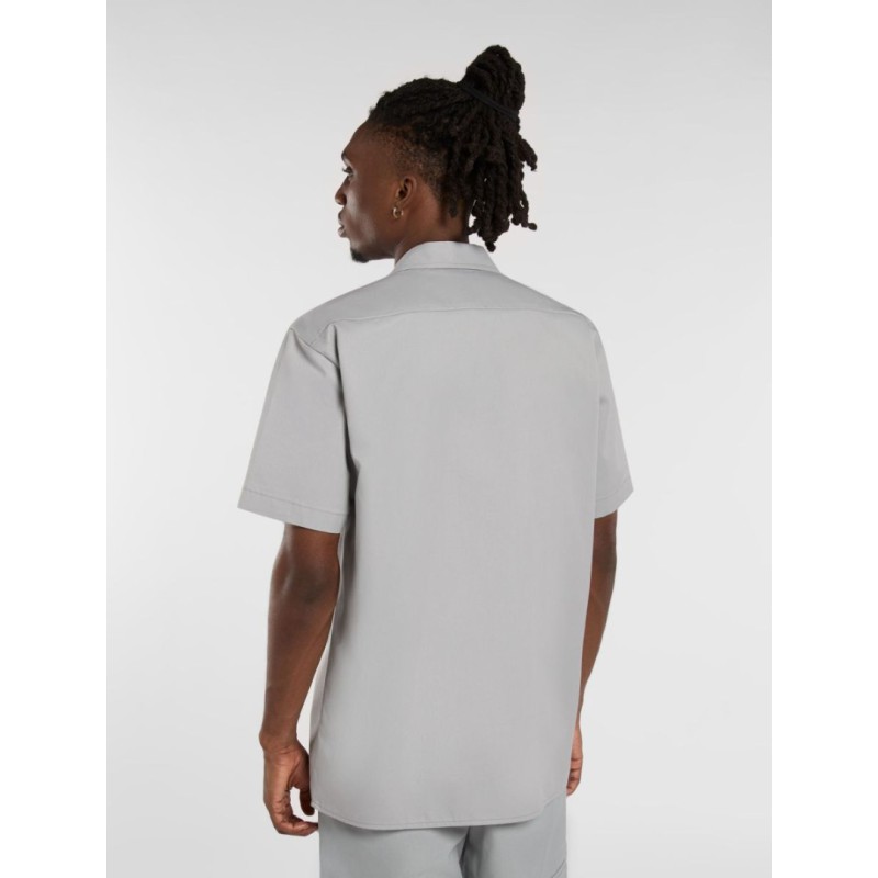 DK0A4XK7D061 WORK SHIRT SS REG ULTIMATE GRAY