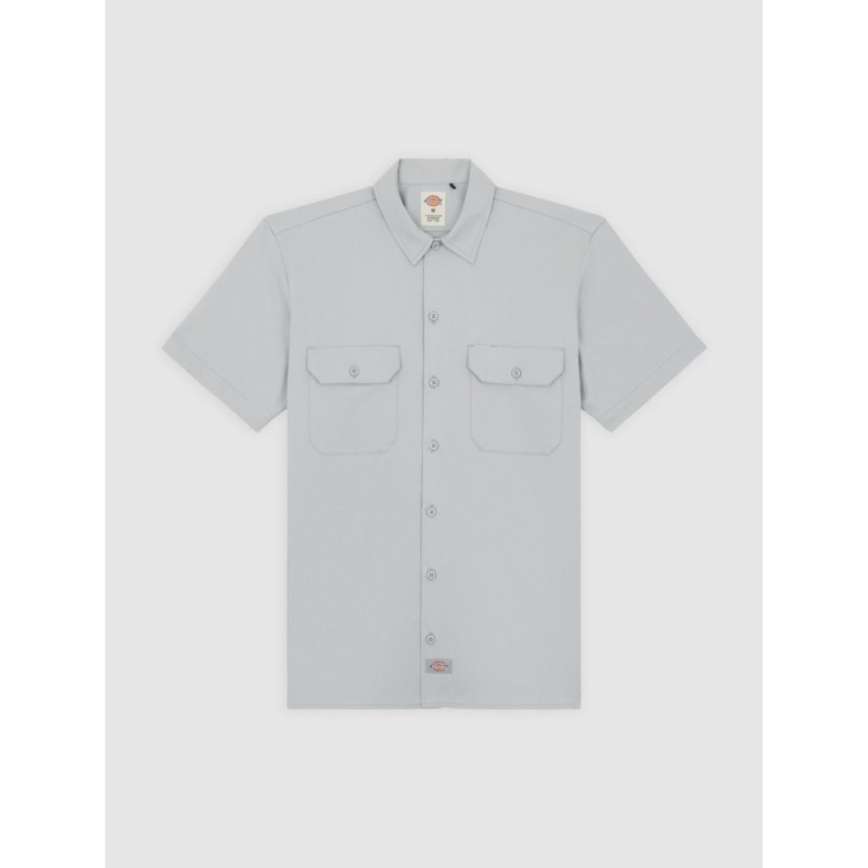 DK0A4XK7D061 WORK SHIRT SS REG ULTIMATE GRAY