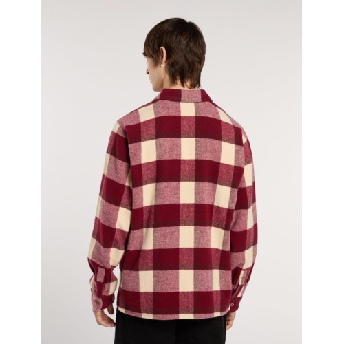 DK0A4XZZK741 PLAID COALING LS SHIRT TIBETAN