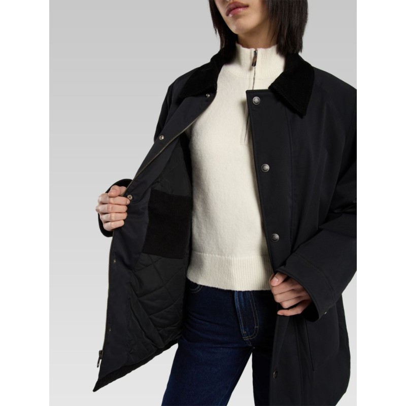 DK0A87OKBLK1 MEDINA COAT W BLACK