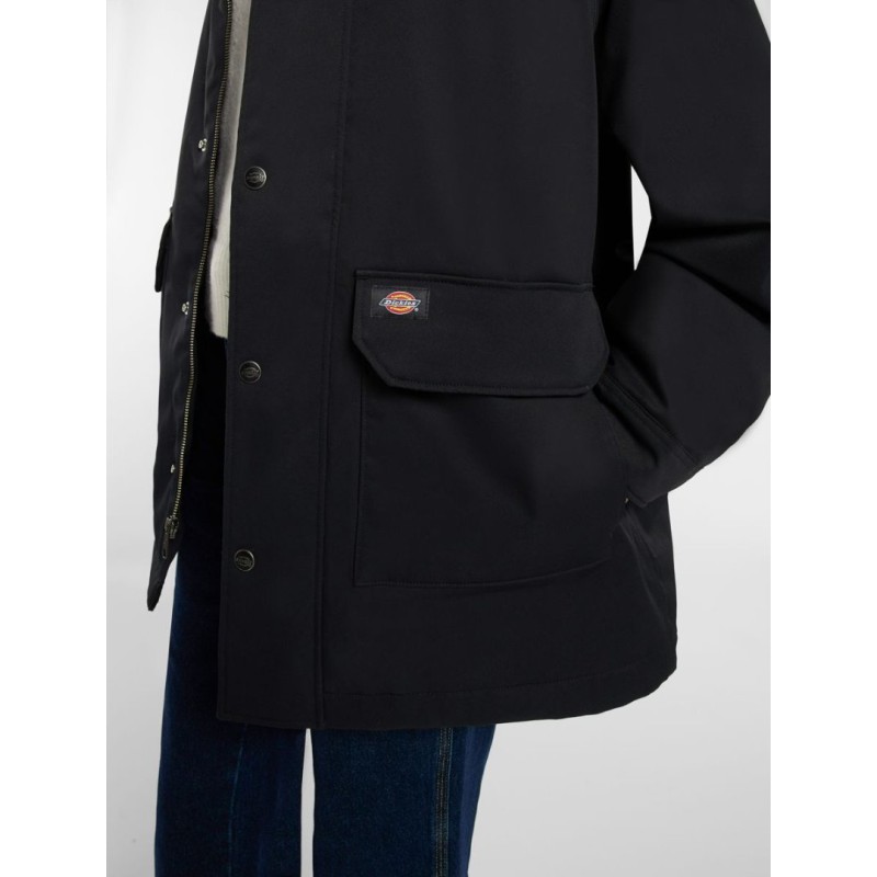 DK0A87OKBLK1 MEDINA COAT W BLACK