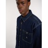 DK0A87PX0DD1 MECHANIC DENIM SHIRT LS DARK INDIGO