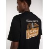 DK0A87QNBLK1 DONUT HOUSE TEE SS BLACK
