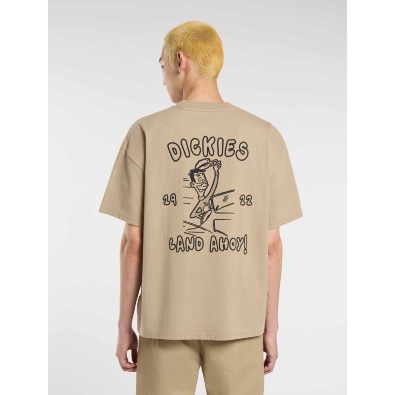 DK0A87QT0DS1 DECARTUVILLT TEE SS DESERT SAND