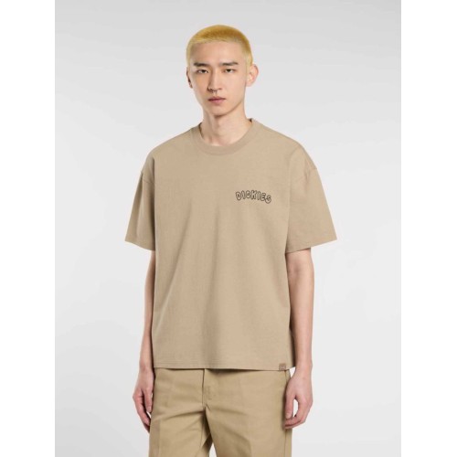 DK0A87QT0DS1 DECARTUVILLT TEE SS DESERT SAND