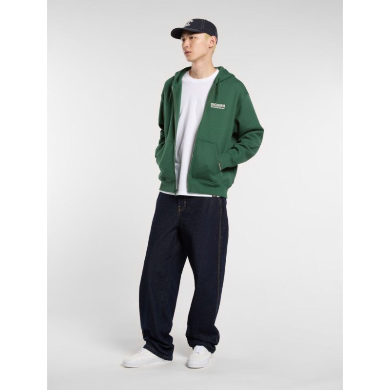 DK0A88L5PIN1 BOLIVAR FZ HOODIE PINE NEEDLE GREEN