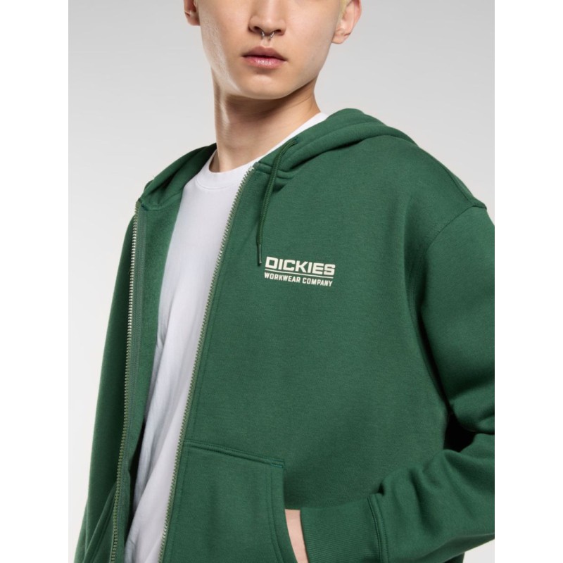 DK0A88L5PIN1 BOLIVAR FZ HOODIE PINE NEEDLE GREEN