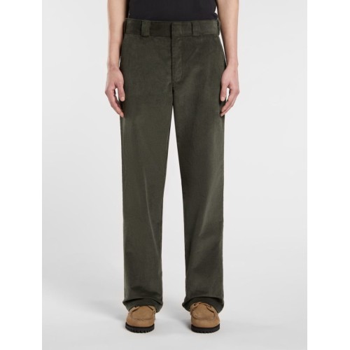 DK0WPR22OGX1 CORDUROY 874 PANT OLIVE GREEN