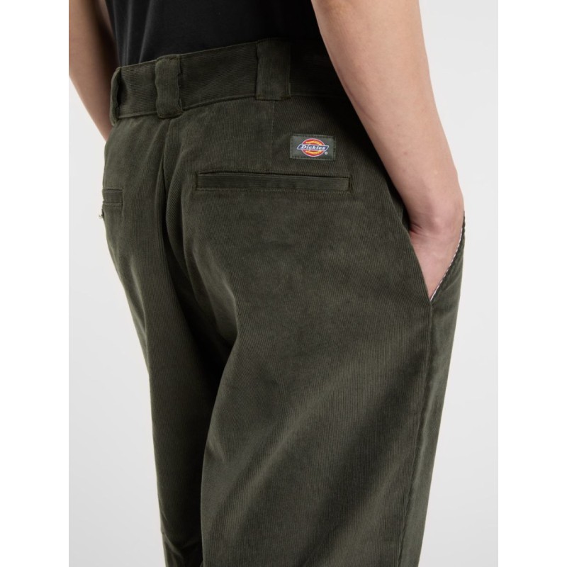 DK0WPR22OGX1 CORDUROY 874 PANT OLIVE GREEN