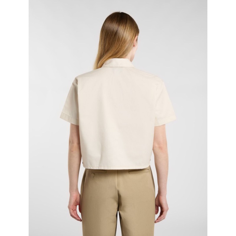DKDFS573F901 SS CROPEED WORK SHIRT WHITECAP GR