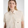 DKDFS573F901 SS CROPEED WORK SHIRT WHITECAP GR