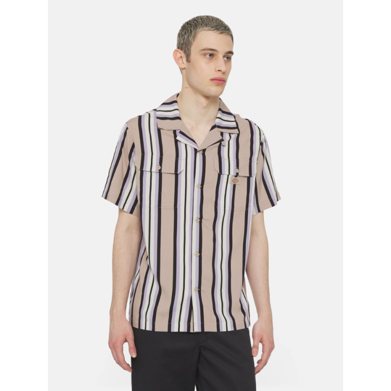 DK0A4YYSSS01 FOREST SHIRT SS SANDSTONE