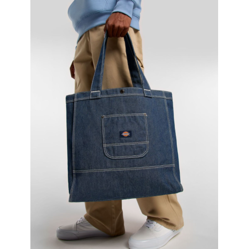 DK0A4Z6BRIN1 DENIM TOTE BAG RINSED