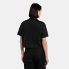 DKDFS573BLK1 SS CROPPED WORK SHIRT W BLACK