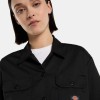DKDFS573BLK1 SS CROPPED WORK SHIRT W BLACK