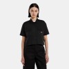 DKDFS573BLK1 SS CROPPED WORK SHIRT W BLACK