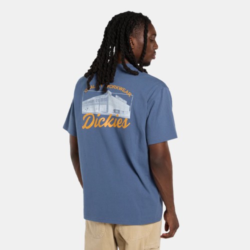 DK0A8886RI21 WELLSVILLE SS TEE RETRO INDIGO