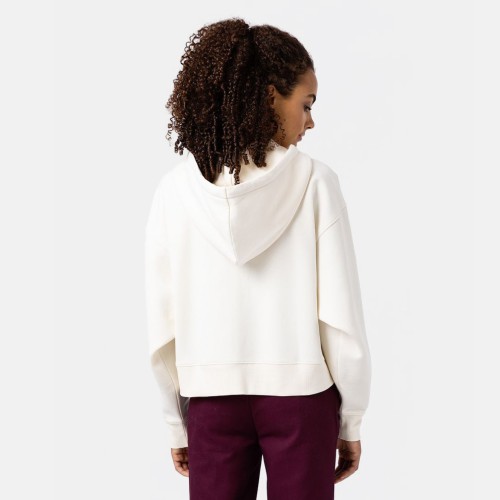 DK0A4Y1ZECR1 OAKPORT ZIPPED HOODIE W ECRU