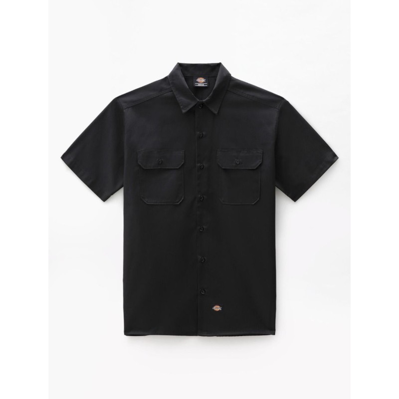DK0A4XK7BLK1 WORK SHIRT SS REC BLACK