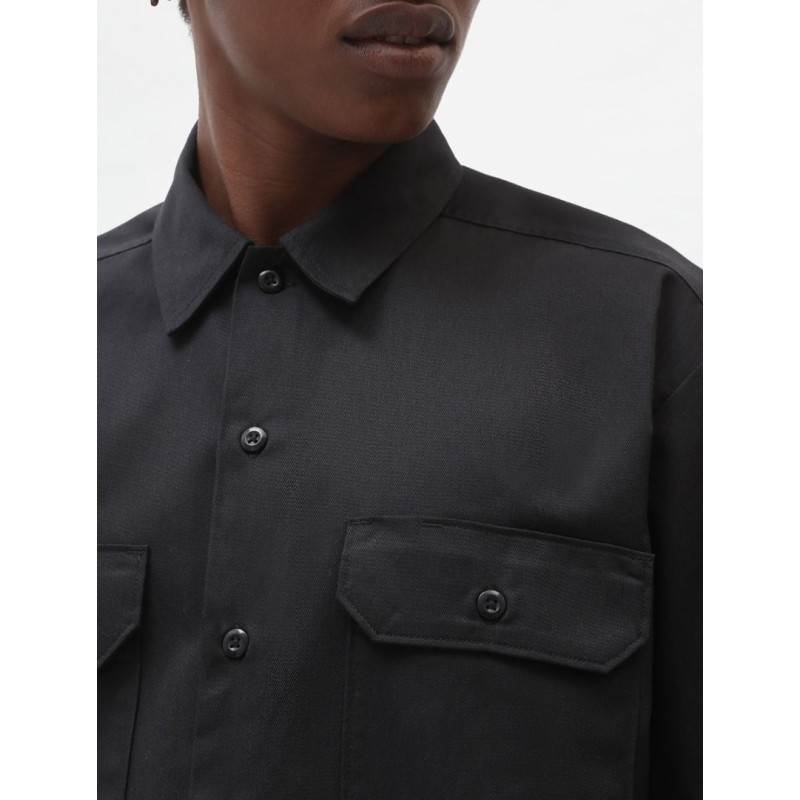 DK0A4XK7BLK1 WORK SHIRT SS REC BLACK