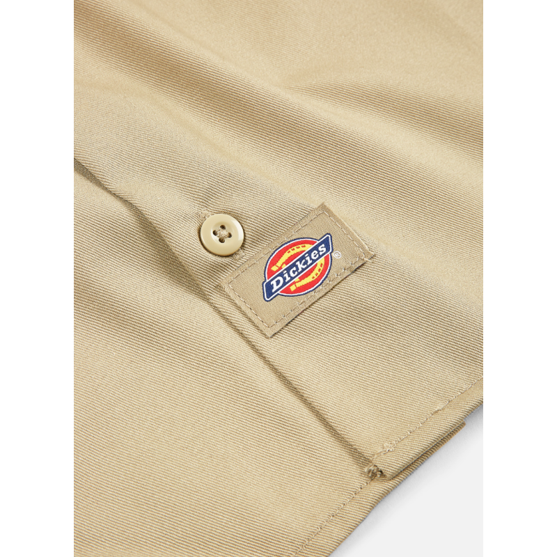 DK0A4XK7KHK1 WORK SHIRT SS REC KHAKI