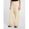 DK0A4YSEL171 WIDE LEG PANT WOOD ASH