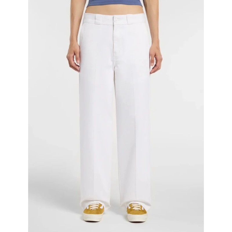 DK0A87PL0WH1 247 LOOSE WORK PANT W WHITE