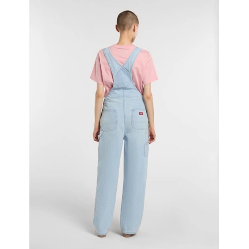 DK0A88EC0FE1 DICKIES CLASSIC DNM BIB W FOG BLU