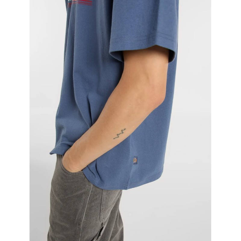 DK0A88JGRI21 DERBY SS TEE RETRO INDIGO
