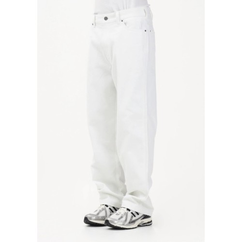 DK0A88K40WH1 WELLSVILEE BAGGY TAPERED WHITE