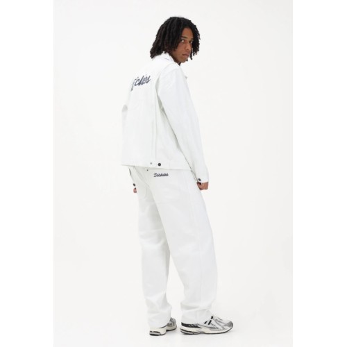 DK0A88K40WH1 WELLSVILEE BAGGY TAPERED WHITE
