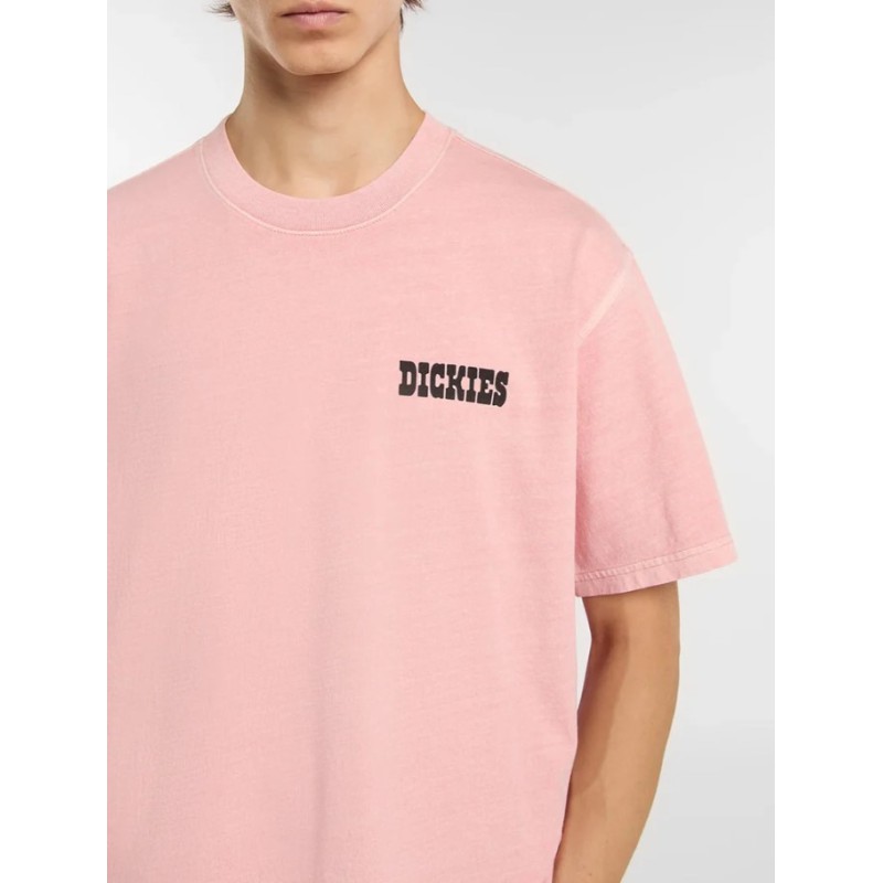DK0A883BL471 BUCHTELL SS TEE BRIDAL ROSE