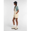 DK0A885GL171 LW CANVAS SHORT BIB W WOOD ASH