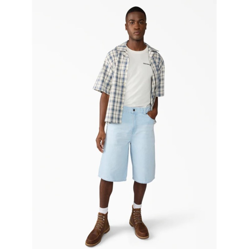 DK0A88JP0FE1 958 13 IN LSE SHORT JEAN FOG BLUE