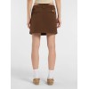 DK0A88PA0TB1 UNION WRAP SKIRT TIMBER BROWN