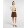 DK0A88PA0TB1 UNION WRAP SKIRT TIMBER BROWN