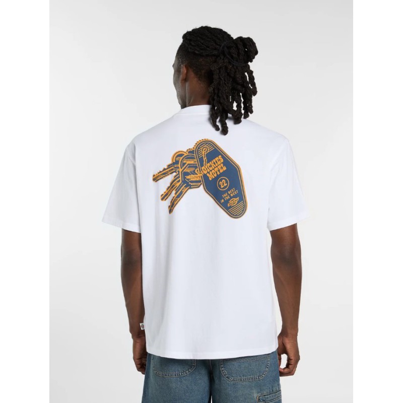 DK0A88JI0WH1 PLAIN CITY SS TEE WHITE