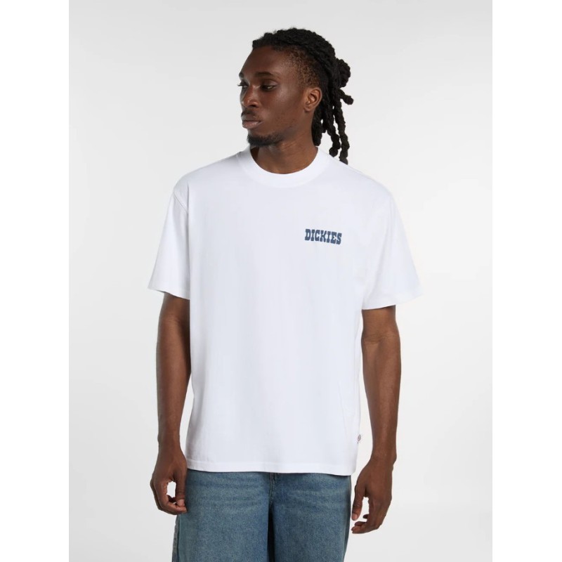 DK0A88JI0WH1 PLAIN CITY SS TEE WHITE