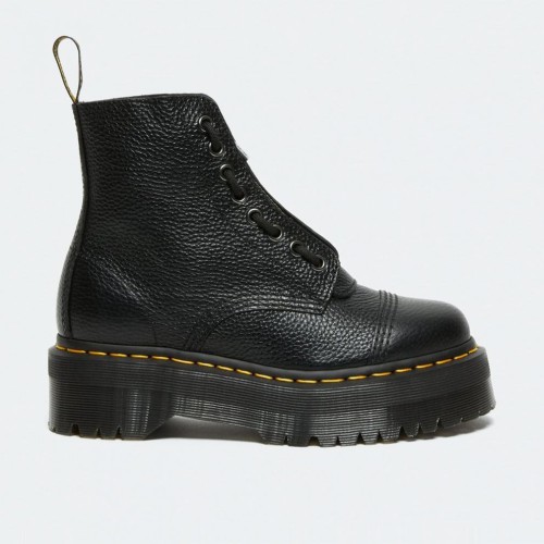 22564001 DR MARTENS SHORT BOOTIE SINDAIR MILLED NAPPA