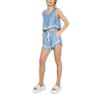 IN0411 GLAMOROUS SHORTS BLUE