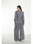 AC2413 GLAMOROUS WOMAN-TROUSERS BLACK