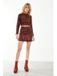 AN4314 GLAMOROUS WOMAN-TOP RED