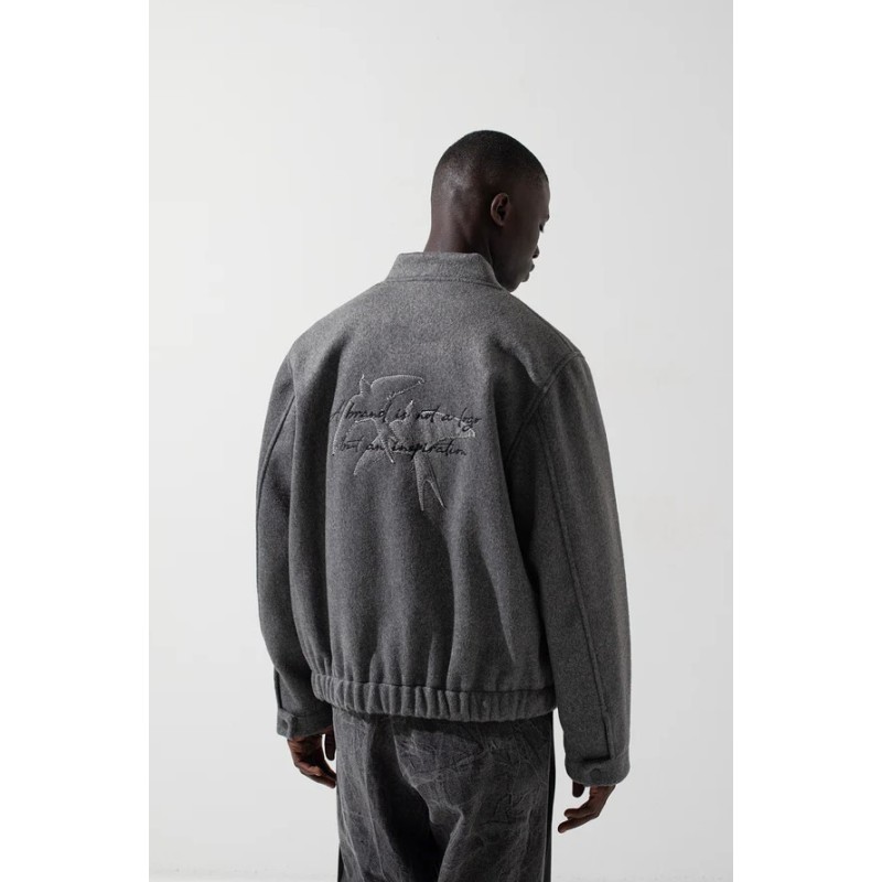 GIU3468 OMB MAN - GIUBBINO OVERSIZED IN MISTO