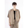 CA3623 IMB MAN - CAMICIA MEZZA MANICA COLLO