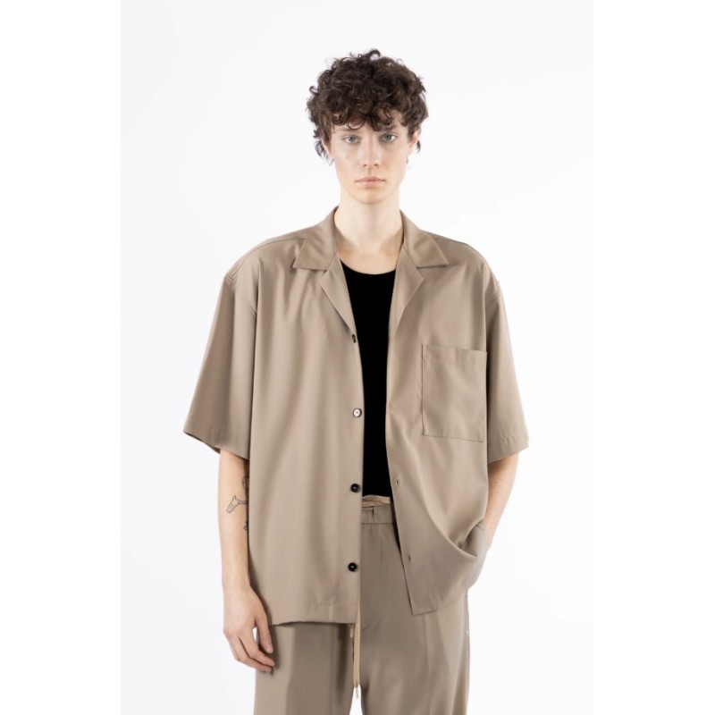 CA3623 IMB MAN - CAMICIA MEZZA MANICA COLLO